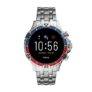 Fossil Gen 5 (46Mm, Silver) Garrett Stainless Steel Touchscreen Men’S Smartwatch With Speaker, Heart Rate, Gps, Music Storage And Smartphone Notifications Digital Black Dial Watch-Ftw4040