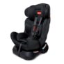 LuvLap Galaxy Convertible Car Seat for Baby & Kids New Born to 7 Years, Forward Facing & Rearward Facing, 3 Adjustable Recline Levels, European Safety Standard Certified, Side Impact Guard, Black