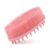 Silicone Bath Body Scrubber Brush for Men & Women – Soft Silicone Shower Scrubber for Body & Face, Gentle Exfoliating Body Brush with Rich Lather, Deep Cleansing, Massage Nodes & Non-Slip Grip Handle, Pink (1 Pack)
