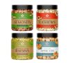 Nature Purify Dry Fruit Combo ( Almond + Cashew + Raisins + Apricot ) – 200Gm Each | Delicious Badam, Crunchy Nuts Kaju/ Kishmish & Apricot All Premium Exotic (Pack Of 4)
