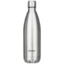 Amazon Brand – Solimo Stainless Steel Insulated Cola Bottle (1000ml) | Superior Durability | 100% Food-Safe | Leak Proof | BPA-Free Cap (Steel Finish)