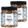 LILA DRY FRUITS Premium Trail Mix 1Kg (500g x 2) – Cashew, Raisins, Almonds, Apricots, Goji Berry, Pumpkin Seeds, Sunflower Seeds, Cranberry, Blueberry, Plum | Dry Fruits Mix Perfect for Gifting