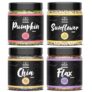 Organic Box Raw Super Seeds Combo 1 KG – Pumpkin, Sunflower, Chia & Flax Seeds (250 g Each) – 100% Raw • High‑Protein • Weight‑Loss • Healthy Gift Pack