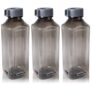 Wonder Plastic Prime Atlanta 600 Fridge Bottle Set, Grey Color, Set Of 3 Bottles, 600 Ml, Made In India