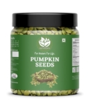 Go Vegan 100% Natural & Premium Pumpkin Seeds 1kg – Raw Seeds for Eating | Immunity Booster and Protein Rich Seeds | Healthy Diet Snacks Diwali Gift Pack (Pumpkin Seeds 1 Kg)