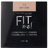 Maybelline New York Loose Finishing Powder, Controls Shine, Mineral Based Formula, Fit Me, 15 Light, 20G