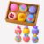 Seychelles Bubble Bath Bombs with Surprise toy Inside,100 gm each (Pack of 6) SLS Free, Gives Rich Foam & Bubbles, Free from Heavy Residues