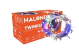 Halonix Twinkle 10M Multicolor 46 LED Decorative String Light | Diwali Light | Fairy Light | Festival Light | Curtain Light for Decoration | ladiya for Diwali, Christmas, and Other Occasions