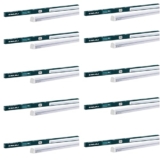 Bajaj 20W Cool Day Light LED Tubelight (Pack Of 10) | LED Tube Light For Home | IR Free | UV Free | Voltage Surge Protection Of 4 KV | Bright & Energy Efficient | White | 1 Yr Warranty