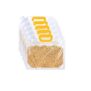 Zyntrico 1.5L Reusable Grain Storage Bag – Airtight, Moisture-Proof Stand-Up Pouch with Portable Handle, Resealable & Leak-Proof Food Storage for Rice, Nuts, Dry Ingredients, Kitchen & Travel Use (5)