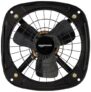 Amazon Basics High Speed Exhaust Fan I 3 Heavy Duty Blades | Rust Resistant Body | RPM 2600 | 9 inch/225mm Sweep Length (Black)