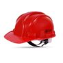 Aktion AK H01_WHT Safety Helmets Nape Type, Color: Red, Pack of 2, IS 2925:1984