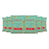 Natch Chickpea Puffs, 100% All Natural, Rich in Fiber and Protein, Gluten Free, Vegan, No Artificial Preservatives, Trans Fat Free, Hot Chilli, 20g each (Pack of 6)