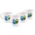 Cello Melamine Mugs – Set of 4, Multicolour, 200ml