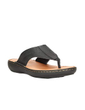 Arrow Melviller Genuine Leather Men’S Slippers Black