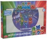 Funskool-Pj Masks Circular,Educational,103 Pieces,Puzzle,for 3 Year Old Kids and Above,Toy Multicolor