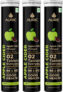 Auric Apple Cider Vinegar Vitamins Tablets Vitamin B6 & B12 In Every Tube(3 x 20 Tablets)