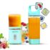 Amazon Basics Portable Blender for Juices, Smoothies and Shakes | 700 ml Convertible Jar | Dual Mode | LED Lights | Waterproof | 3×1600 mAh Batteries | 1 year Warranty