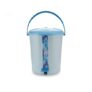 Nayasa Army Pedal Bin- 11.5 Ltrs | Dustbin with Lid | Garbage Waste Bin with Handle | For Kitchen – Bathroom | Strong & Durable | Blue