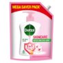 Dettol Liquid Handwash Refill – Skincare Hand Wash- 1350ml | pH Balanced | 10x Better Germ Protection