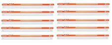 Halonix 20-watt LED Batten/Tubelight | Streak square 4-ft LED Batten for Living Room & Bedroom | Cool Day Light, Pack of 10