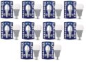 Halonix 10W Auto-on-Auto off Radar Motion Sensor Led Bulb | Auto on-Auto off led bulb | Color- White | Base- B22 | Pack of 10 |