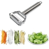 2-in-1 Peeler for Fruit & Veg,Multifunction Peeler,Smooth Peeling Action, Lightweight Handle, Easy Cleaning