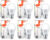 Orient Electric 9 W Basic Round B22 LED Bulb(White, Pack of 6)