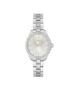 BOSS Sage Qtz Basic Silver White Round Dial Women’s Analog Watch|Stainless Steel Material|Silver Color Band – 1502726