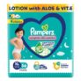 Pampers Complete Skin Comfort Pants, (XL) 56 Count, Anti-rash blanket, Lotion with Vitamin E & Aloe Vera, Extra Large size baby diapers, 12-17kg