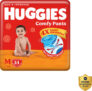 Huggies Comfy Baby Pant Diapers – M(34 Pieces)