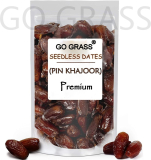 Go Grass | Pin Khajur | Arabian Dates | Exceptional Taste And Soft Texture, No Sugar | Dates(995 G)