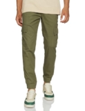 Amazon Brand – Symbol Men’s Stretchable Cargo Jogger Pants | Chinos | Casual Trousers (Slim Fit) (Lt Olive_34)