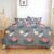 IVAZA Super Soft Ezyption Cotton King Size AC Comforter II Blanket II Duvet for Double Bed Bedding Set with 1 Flat Bedsheet and 2 Pillow Cover, 4 Piece Comforter Set Zenith Blue