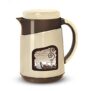 Milton Viva Tuff 750 Insulated Jug, 760 ml, Brown | Food Grade | Easy Grip | Hot & Cold | Leak Proof | Odour Proof
