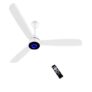 CADLEC Grevity 1200mm BLDC Ceiling Fan with Remote | 5-Star Energy Saving | Ultra High Speed | 7 LED Speed Indicators | Low Noise | Sleek Design | High Air Delivery | 5-Year Warranty | White