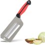2-Blade Vegetable Slicer Knife with Fish Scale Cleaner | Stainless Steel Cabbage Slicer, Fruit Cutter & Shredder | Multi-Purpose Kitchen Tool