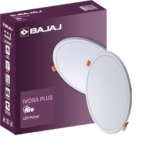 Bajaj Ivora Plus LED Panel | 6W Round Panel For Ceiling | Soothing light | Cool Day Light (Pack of 1)