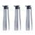 Clazkit Optimus Sporty Stainless Steel Water Bottle 1000ml Set of 3|ISI Certified| Leakproof, Rust-Free, BPA-Free, Durable for College, Fridge, Sports, Gym, Yoga & Office