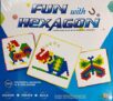 Negi Fun with Hexagon Big Magnetic Puzzle for Kids,300 Pieces in 6 Colours