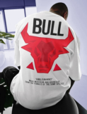Force Printed Men Round Neck White T-Shirt