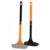 Multifunctional Screen Brush 2 in 1 Mesh Cleaning Brush & Wiper with Extended Handle Window Cleaning Brush Net Cleaner Double-Sided Window Cleaner Window Mesh Cleaner, Multi Color, Pack of 1
