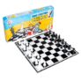 Ratna’s Mind Masters Chess Junior, Educational Strategy Board Game for Kids, 29 cm Board with Black and White Pieces