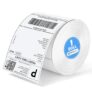 MOREBLUE® 4×6 Direct Thermal Label 70gsm (400 Labels Roll), Premium Self-Adhesive Strong Sticky Labels, Jam-Free Smudge-Proof Thermal Printer Labels for Courier & Online Sellers 1Roll