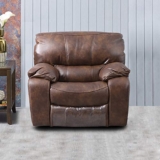 Home Centre Apollo Faux Leather 1-Seater Recliner – Brown