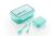 ATTRO Crunch Plastic Lunch Box Airtight, BPA-Free Comes with Fork & Spoon – Ideal for Office, School, Travel, Adults & Kids- Green- 900ml