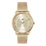 Tommy Hilfiger Quartz Blue Dial Two Toned Stainless Steel Strap Analog Watch for Women