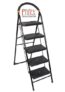 Paffy Premium Heavy Folding Ladder With Wide Steps – Milano 5 Steps (5.1 Ft Ladder)