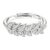 KYAT 925 Sterling Silver Leaf Ring for Women | CZ Diamond Studded Feather Band Ring | Lightweight Floral Finger Ring | Party Wedding Anniversary Everyday Wear | Gift for Girls & Women |