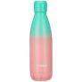 Amazon Brand – Solimo Stainless Steel Insulated Cola Dual Colour Bottle (500ml) | Superior Durability | 100% Food-Safe | Leak Proof | BPA-Free Cap (Green & Pink)